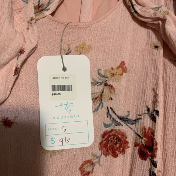 Pink floral maxi - Picture 3 of 3